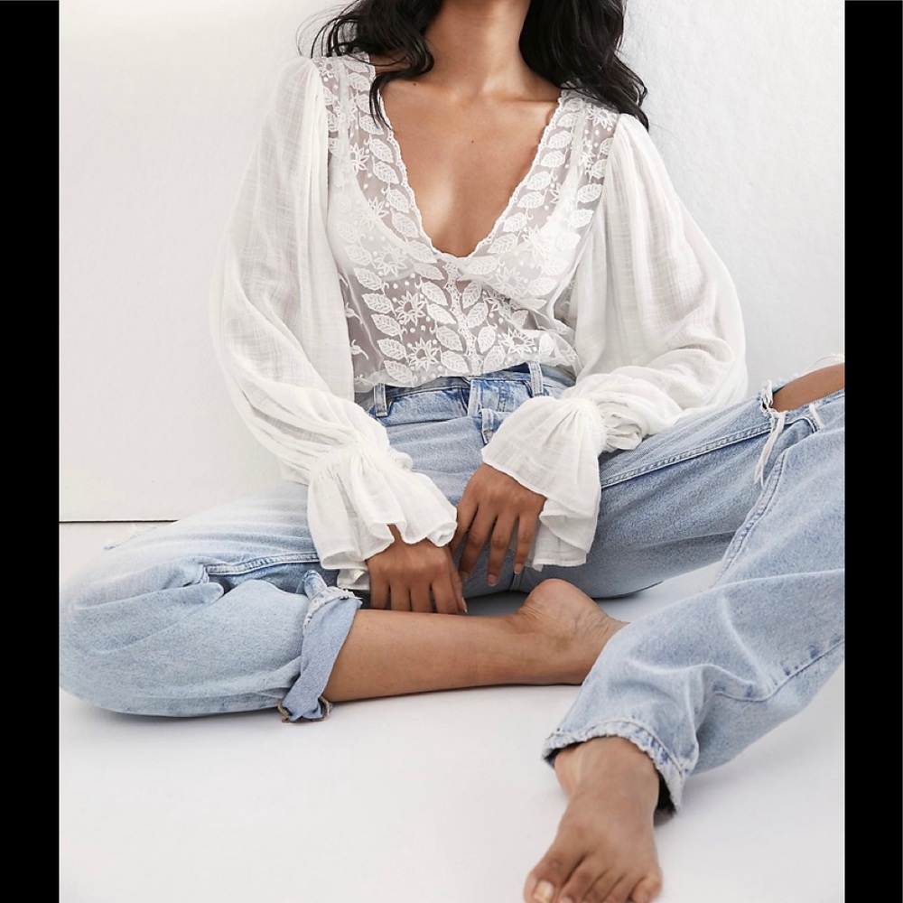 Free People Ginger bodysuit